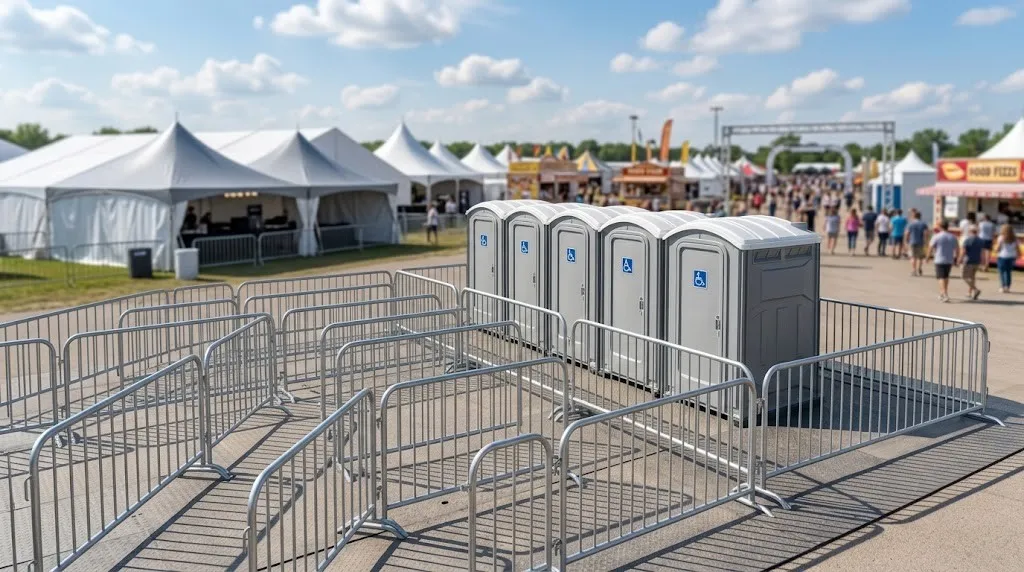 Crowd Control Barrier Rental in Cincinnati, OH